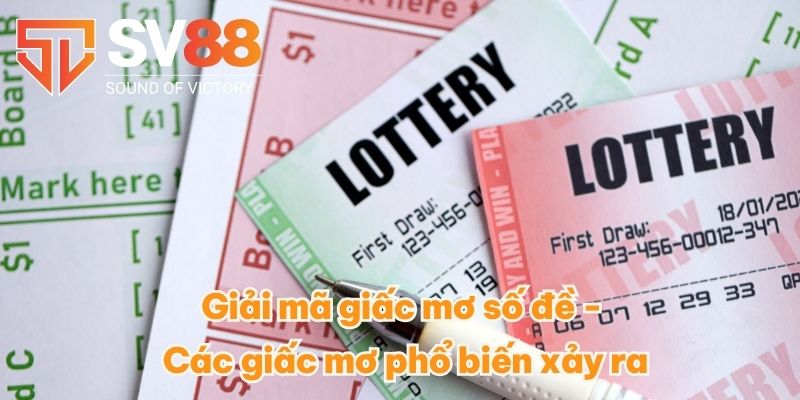 Giải Mã Giấc Mơ Số Đề - Ý Nghĩa Con Số May Mắn Và Phát Tài 1 Giải mã giấc mơ số đề - Các giấc mơ phổ biến xảy ra